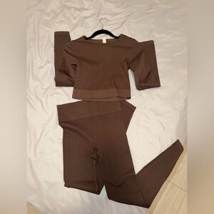 The Group By Babaton Matching Ribbed Set - NWOT - Size M